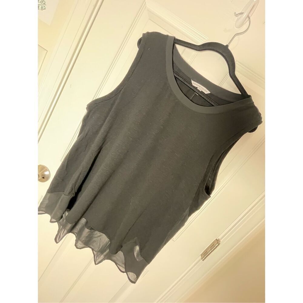Adrienne Vittadini women’s sleeveless blouse XXL black